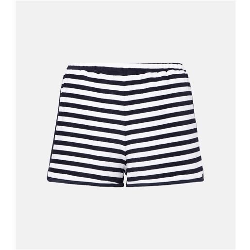 Jade Swim shorts in spugna a righe