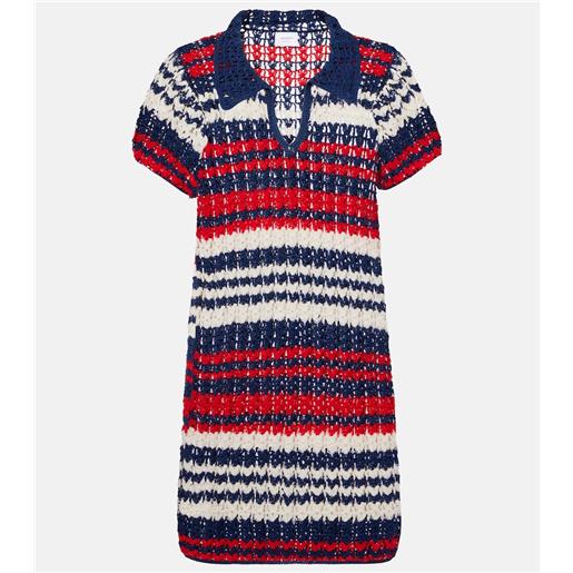 Anna Kosturova abito polo in crochet di cotone