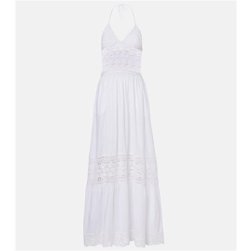 Anna Kosturova abito lungo in crochet