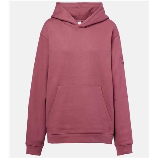 Alo Yoga felpa renown in jersey con cappuccio