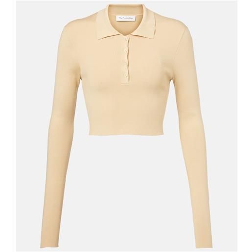 The Frankie Shop polo cropped giselle
