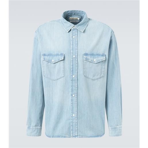 Frame camicia western in denim