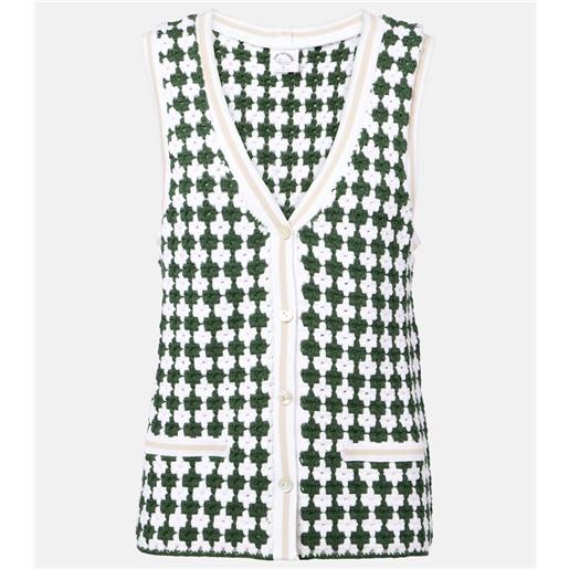 The Upside gilet portobello watson in crochet