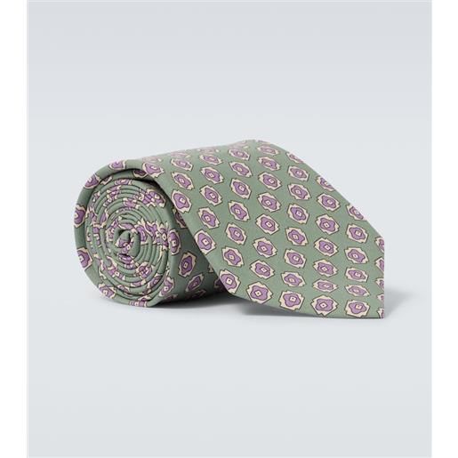 Polo Ralph Lauren cravatta in seta con stampa