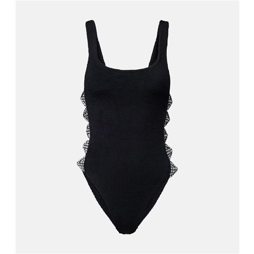 Hunza G costume intero con cut-out