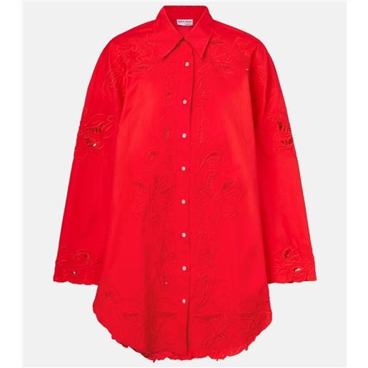 Juliet Dunn camicia in popeline di cotone