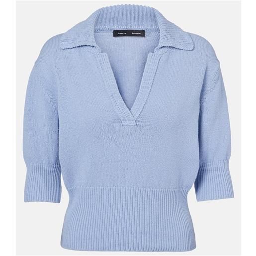 Proenza Schouler polo reeve in cotone