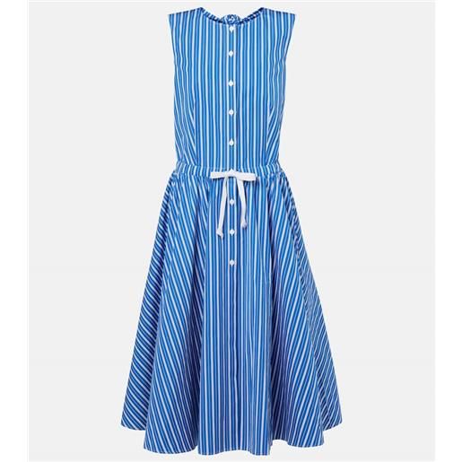 Patou abito chemisier a righe