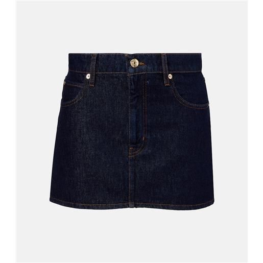 Frame minigonna in denim