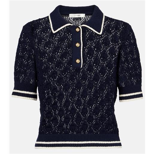 Frame polo cropped rookie in maglia