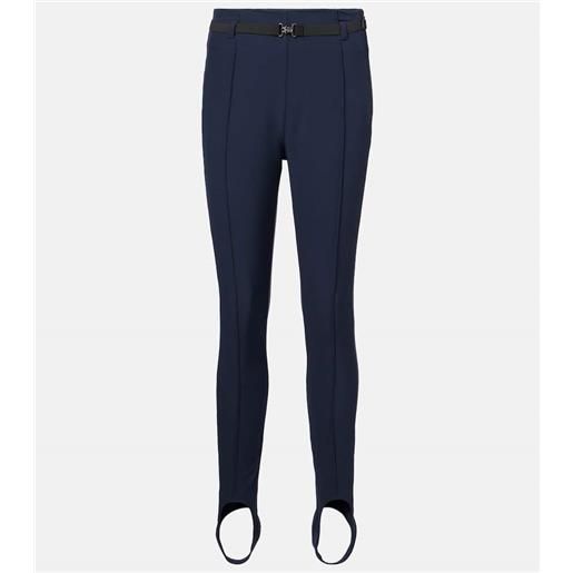 Toni Sailer pantaloni da sci theodora con staffe