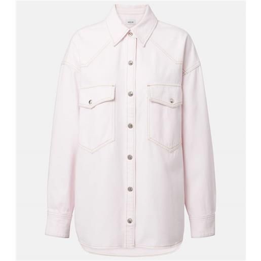 Agolde camicia lotta in denim