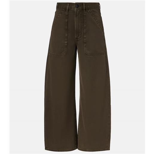 Citizens of Humanity jeans ayla cargo a gamba larga e vita alta