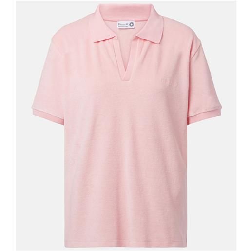 Hunza G polo in spugna di cotone