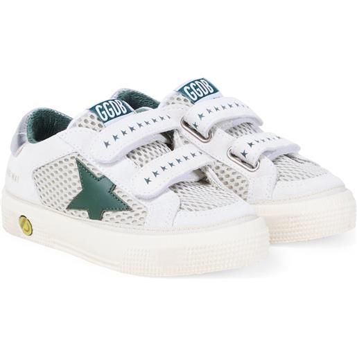 Golden Goose Kids sneakers may school con suede
