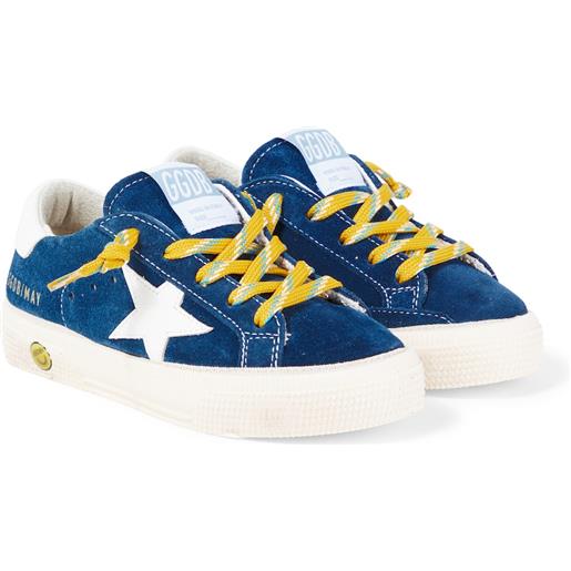Golden Goose Kids sneakers may in pelle e suede