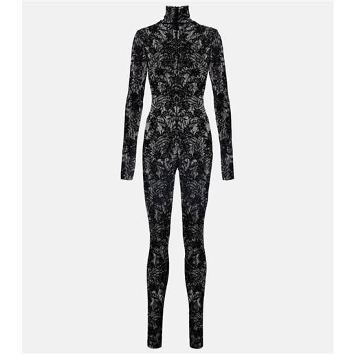 Norma Kamali jumpsuit in pizzo