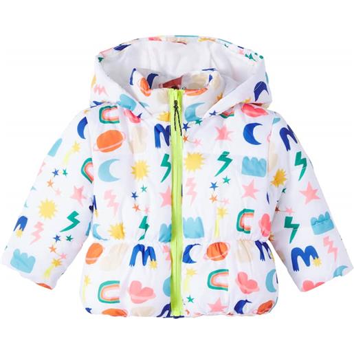 Fabula fã¡bula baby - giacca imbottita con cappuccio e stampa