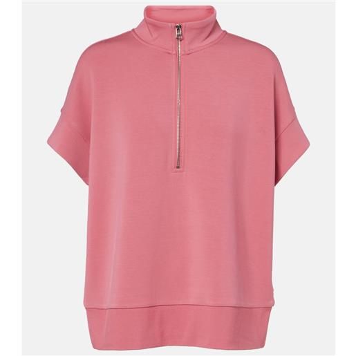 Varley felpa ritchie con zip