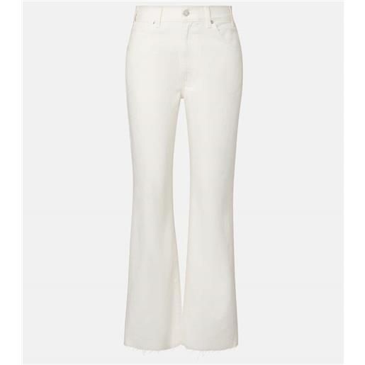 Nili Lotan jeans regular cropped calla a vita alta