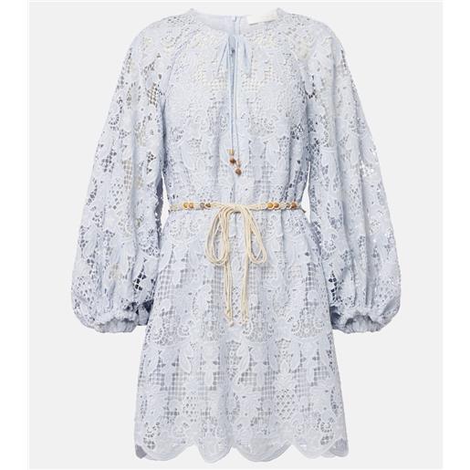 Zimmermann abito corto in pizzo