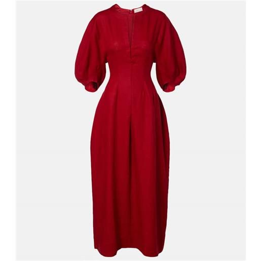 Faithfull abito lungo soleil in lino