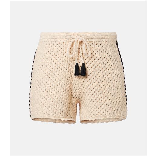 The Upside shorts luminary hali in crochet di cotone