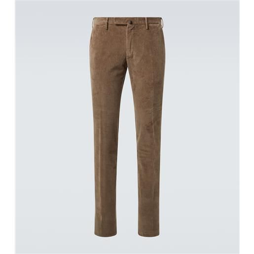 Slowear pantaloni chino in velluto a coste di cotone