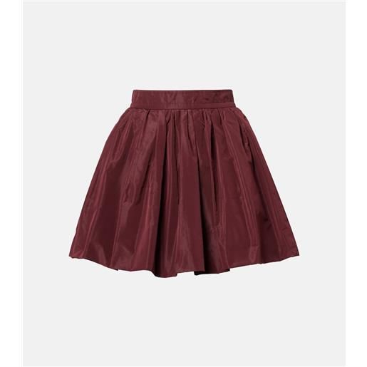 Patou minigonna in faille a palloncino