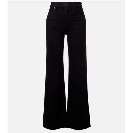 Slvrlake jeans grace a gamba larga e vita alta