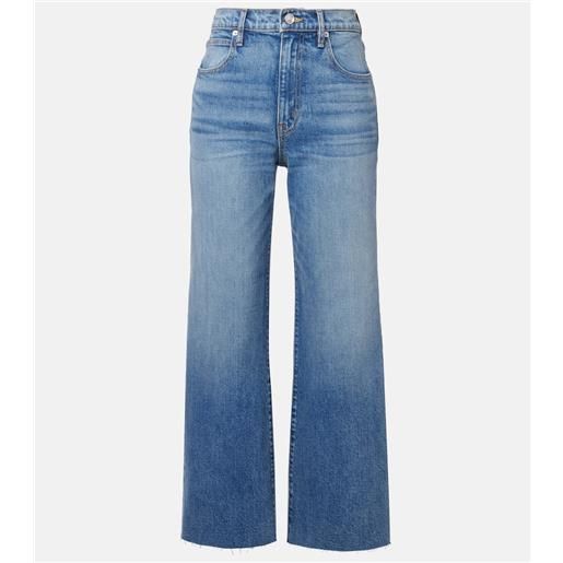 Slvrlake jeans grace a vita alta e gamba larga