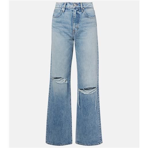 Slvrlake jeans grace a gamba larga e vita media