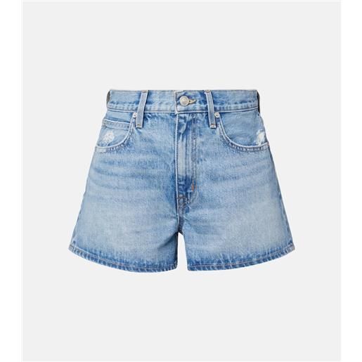 Slvrlake shorts di jeans mila a vita media