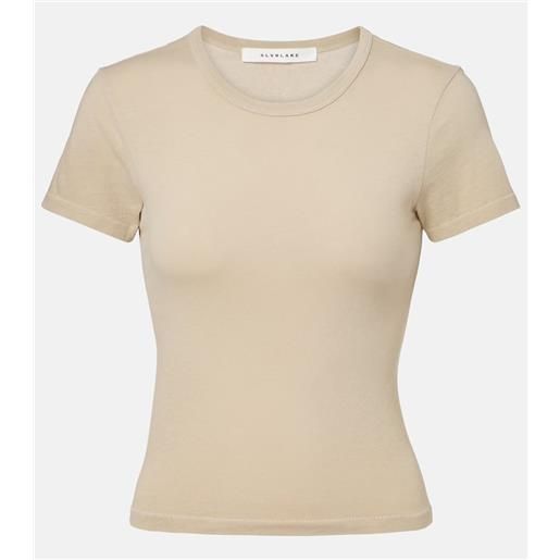 Slvrlake t-shirt in jersey di cotone