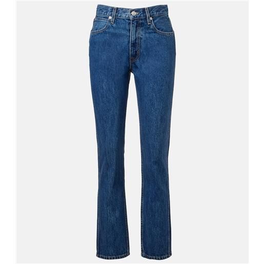 Slvrlake jeans virginia slim a vita alta