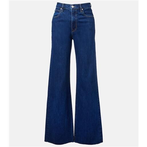 Slvrlake jeans grace a gamba larga e vita alta