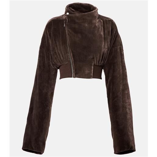 Rick Owens giacca cropped hollywood