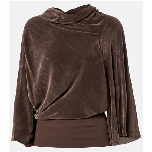 Rick Owens top in crãªpe