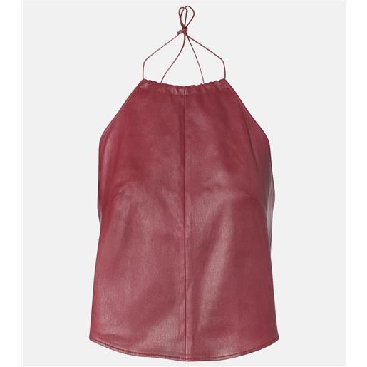 Stouls top rosie in pelle