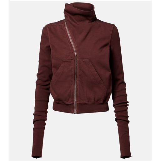 Rick Owens felpa mountain in jersey di cotone