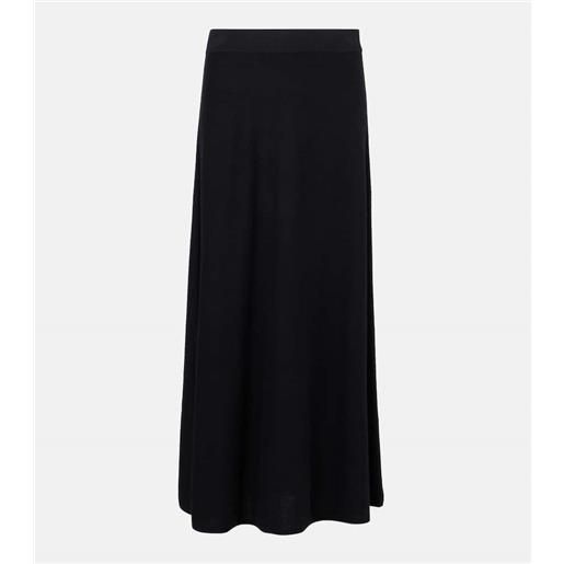 Lisa Yang gonna lunga torie in cashmere a vita alta