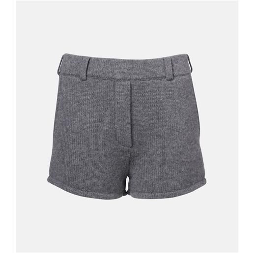 Lisa Yang shorts tyra in cashmere a vita alta