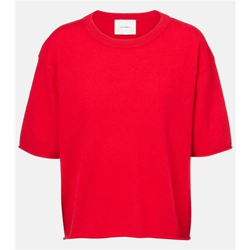 Lisa Yang t-shirt cila in cashmere