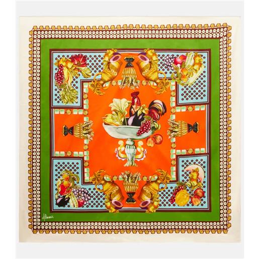 Alemais alã©mais foulard rocco in seta con stampa