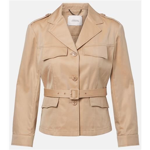 Dorothee Schumacher trench luxury layer in cotone