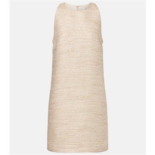 Dorothee Schumacher abito a tubino shiny coolness in tweed lamã©