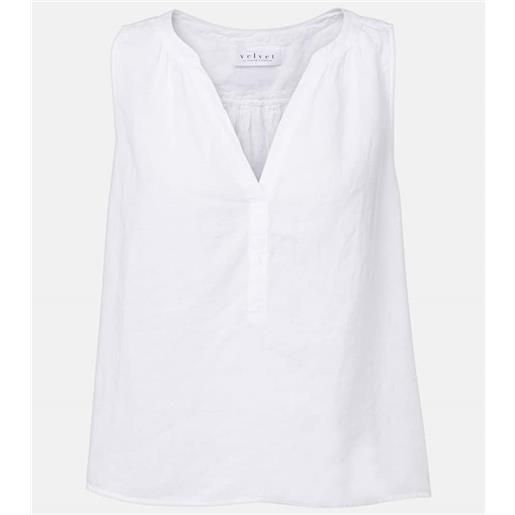 Velvet top tacy in lino