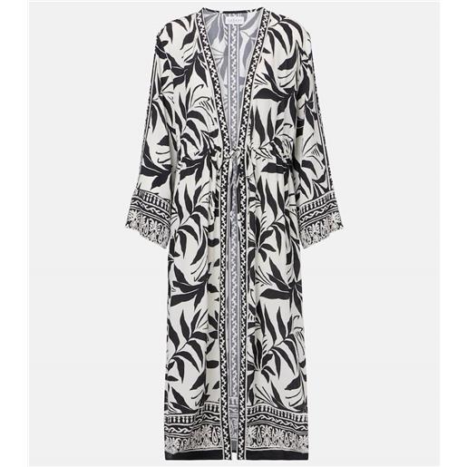 Velvet copricostume addison con stampa