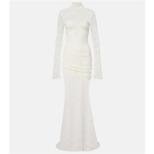 Bananhot abito lungo francisca in pizzo