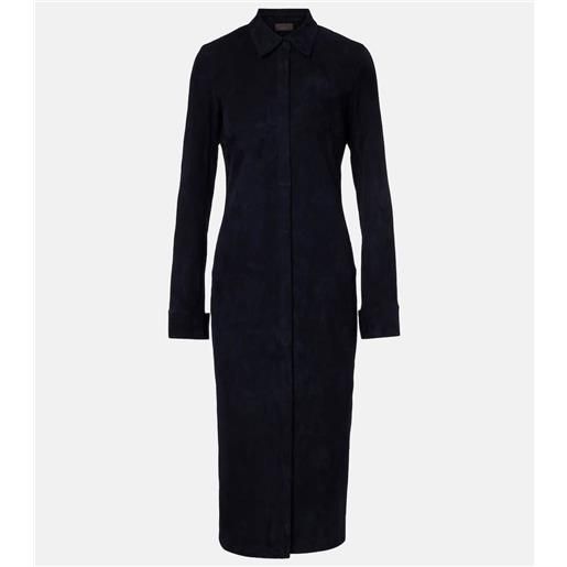 Stouls abito chemisier becky in suede